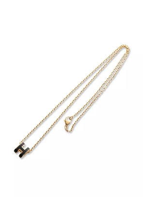 Hermès Pre-Owned 2010s Mini Pop H necklace - Gold