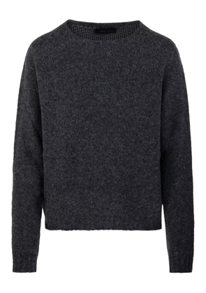 Roberto Collina crew-neck sweater - Grey