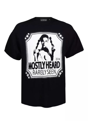 Mostly Heard Rarely Seen graphic-print cotton T-shirt - Black