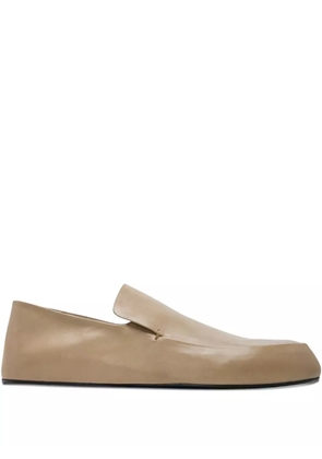 Jil Sander leather ballet flats - Neutrals