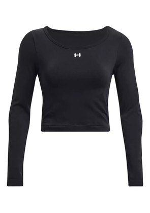 Under Armour seamless long-sleeve compression top - Black