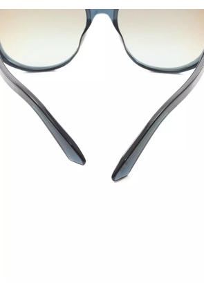 Christian Dior Pre-Owned 2020s round-frame sunglasses - Black