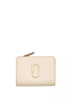 Marc Jacobs The Covered J Marc Mini compact wallet - Neutrals