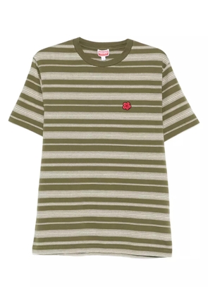 Kenzo Boke Flower striped T-shirt - Green