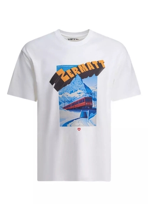 VIETTI MERCHANDISE crew-neck graphic T-shirt - White