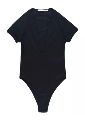 Christopher Esber V-neck bodysuit - Black
