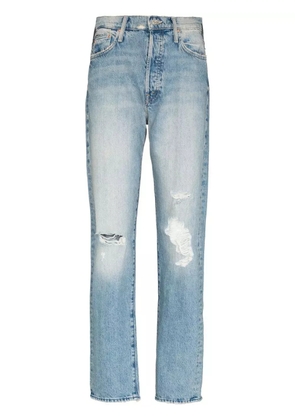 MOTHER The Huffy Skimp straight-leg jeans - Blue