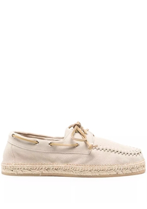 Scarosso Kai suede espadrilles - Neutrals