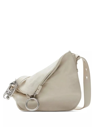 Burberry small Knight leather shoulder bag - Neutrals