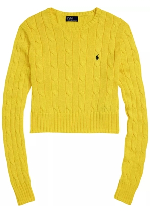 Polo Ralph Lauren Polo Pony-embroidered jumper - Yellow