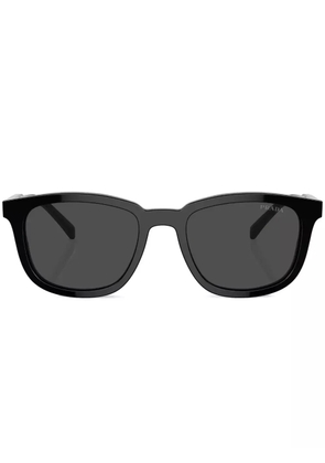 Prada Eyewear logo-engraved square-frame sunglasses - Black