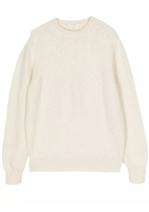 Cruciani crew-neck jumper - White