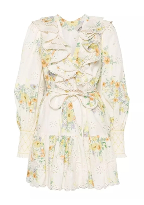 ALEMAIS Juliette mini dress - Neutrals