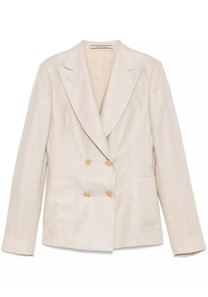Tagliatore double-breasted blazer - Neutrals