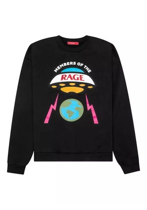 MEMBERS OF THE RAGE crew-neck logo sweatshirt - Black