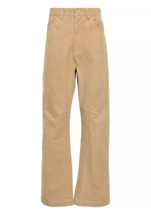 ENTIRE STUDIOS loose-leg cotton trousers - Brown