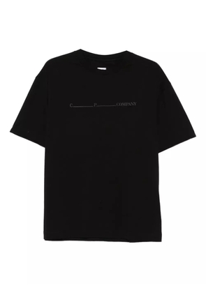 C.P. Company logo cotton T-shirt - Black