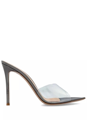 Gianvito Rossi 120m clear-strap pumps - Grey