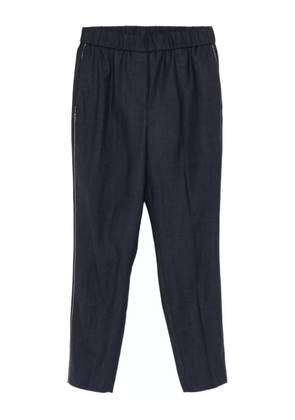 Peserico wool-blend trousers - Blue