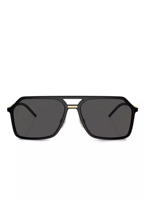 Dolce & Gabbana Eyewear pilot-frame sunglasses - Black