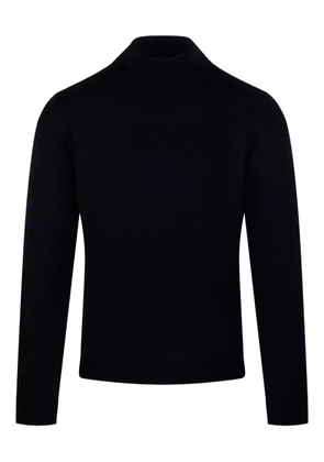 Roberto Collina high-neck wool sweater - Black