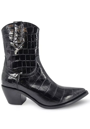 Madison.Maison 50mm pointed-toe cowboy boots - Black