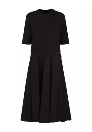 Moncler midi T-shirt dress - Black