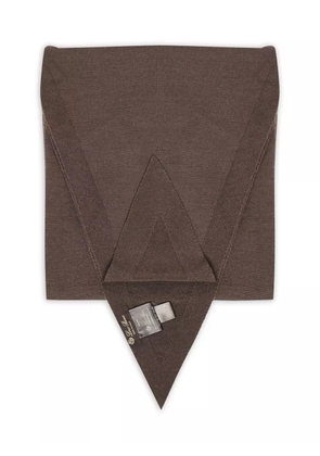 Loro Piana virgin-wool scarf - Brown