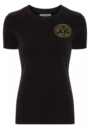 Versace Jeans Couture V-Emblem jersey T-shirt - Black