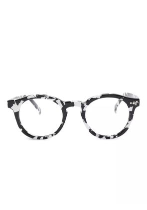 Family Affair round-frame glasses - Black