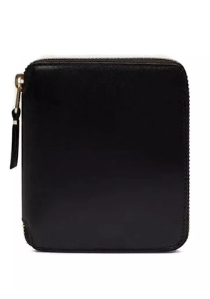 Comme Des Garçons Wallet zip-around polka-dot wallet - Black