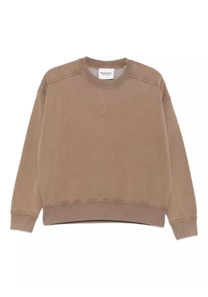 MARANT ÉTOILE crew-neck sweatshirt - Brown