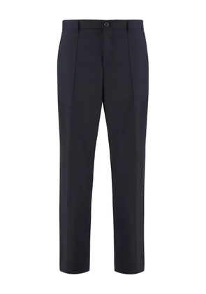 BOSS side-pocket wool trousers - Black