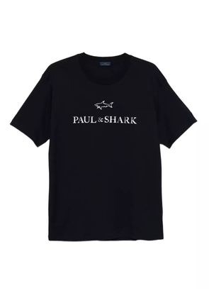 Paul & Shark logo-print t-shirt - Blue