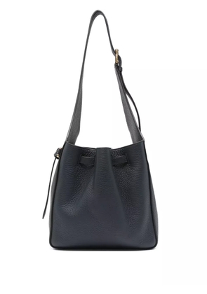 Mulberry Lyra drawstring leather bucket bag - Blue