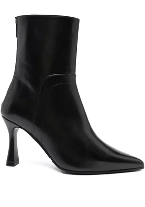 Evaluna 90mm pointed-toe flared-heel boots - Black