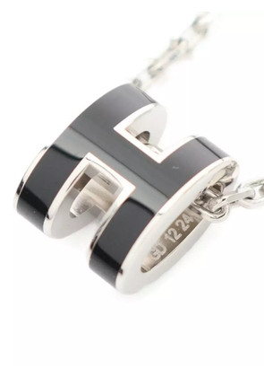Hermès Pre-Owned 2010s Mini Pop H necklace - Silver