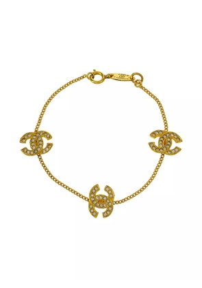 CHANEL Pre-Owned 1982 CC chain bracelet - Gold