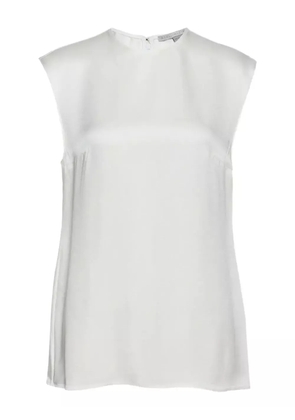 Stella McCartney round-neck sleeveless top - White