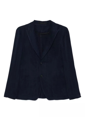 Giorgio Armani single-breasted blazer - Blue