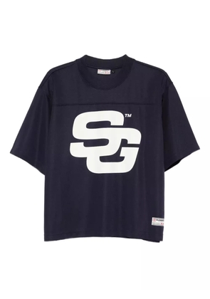 SUMMER GAMES logo-print T-shirt - Blue