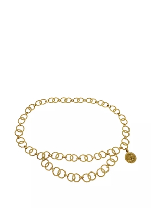 CHANEL Pre-Owned 1990-2000s chain-medallion belt - Gold