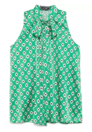 STYLAND floral-print blouse - Green