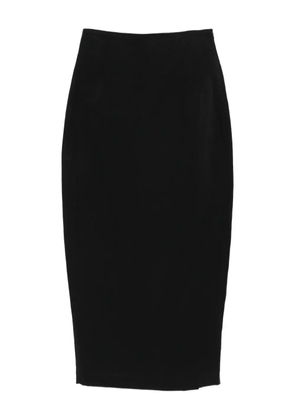 Gentry Portofino pencil slit skirt - Black
