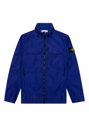 Stone Island Compass-badge flap-pockets jacket - Blue