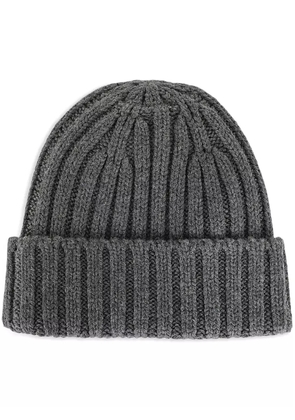 ASPESI cable-knit beanie - Grey