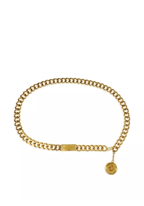 CHANEL Pre-Owned 1990-2000s medallion-chain belt - Gold