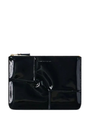 Comme Des Garçons Wallet debossed-logo wallet - Black