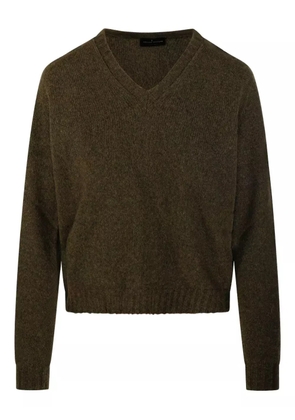 Roberto Collina V-neck sweater - Green
