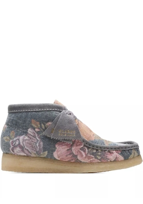Clarks Originals Wallabee 'Blue Floral' boots